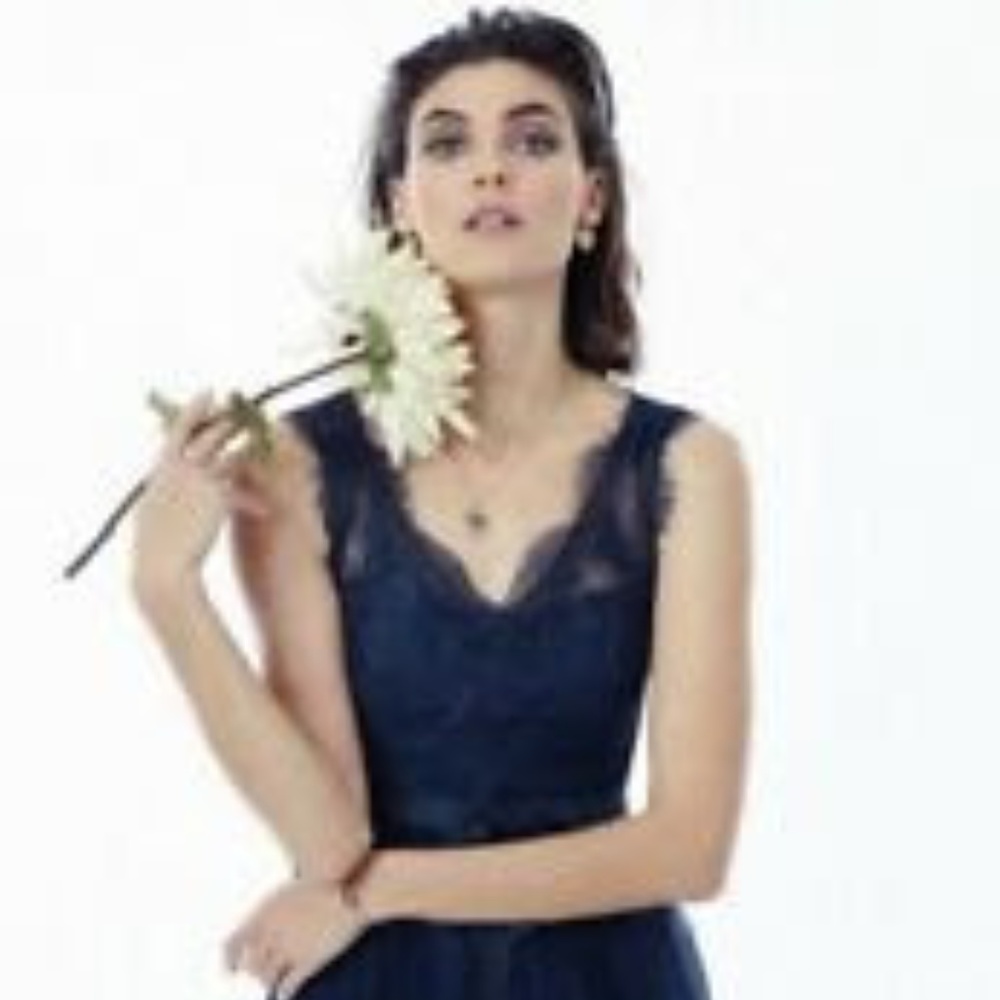 Anthropologie BHLDN Lina Hitherto Navy - Sz 2